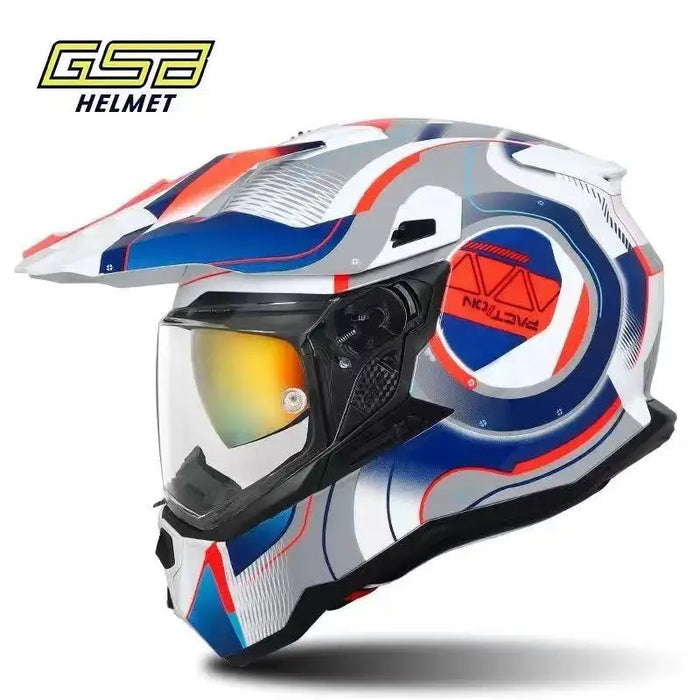 Original GSB XP-22 Professional motocross Racing Helmets Motorcycle Full Face Modular Helmets ECE Approved casco moto