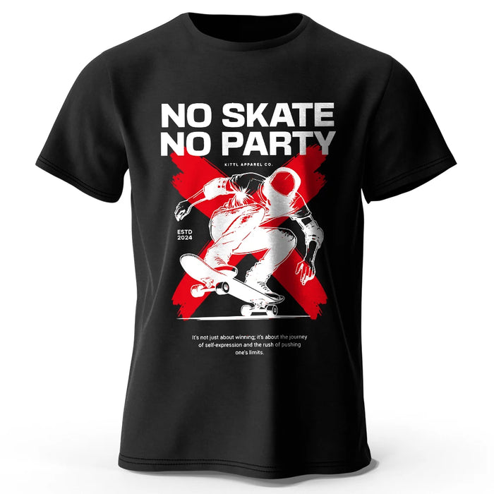 Skateboard Graphic T-Shirt 100% Cotton Urban Street Style Tee for Men and Women Casual Skate Wear