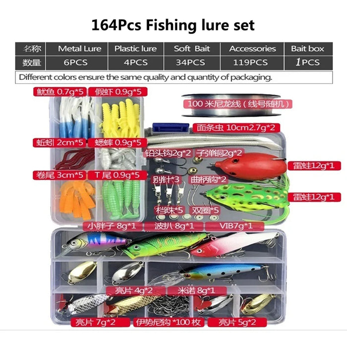 1.2M Fishing Rod Full Kits Telescopic Sea Spinning Reel Lure Set Travel Fishing Gear Baits Accessories Bag Beginner 6 Options