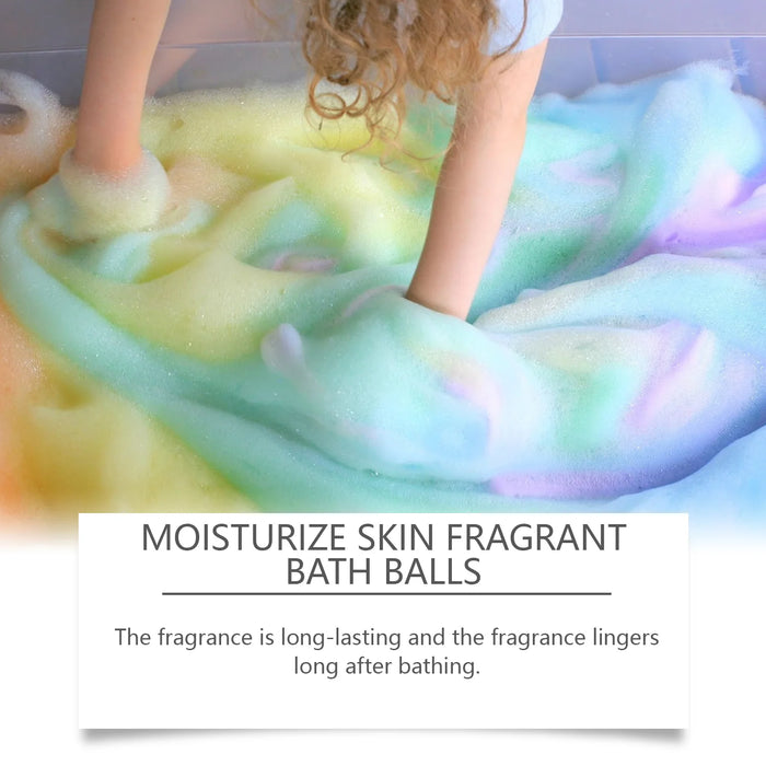 Bath Bombs For Children Adult Bathtub Bath Ball Persistent Fragrance Relieve Fatigue Stress Anxiety Relaxing Body Bath Bomb Set