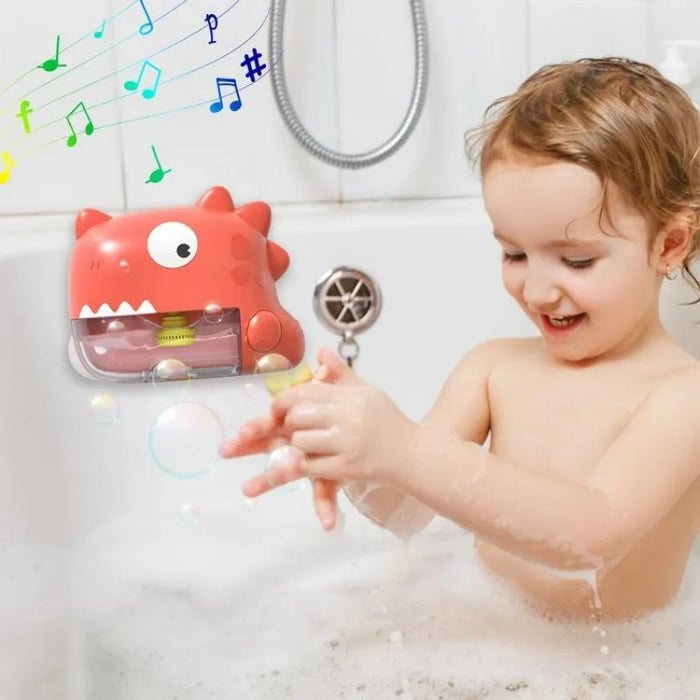 Automatic Bubble Bath Machine - Cartoon Bathtub Bubble Toys for Kids, Suitable for Ages 3-5, Fun Bath Time Gift