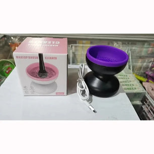 Electric Makeup Brush Cleaner Machine All Size Beauty Makeup Brush Portable Automatic Cosmetic Brushes Cleaner Tool Household