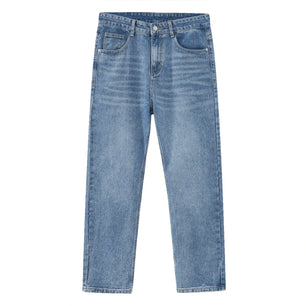 2026 Women's Fashion Basic Jeans Trendy Casual Straight-Leg Vintage Cropped Jeans Commute Shopping Vacation Wear