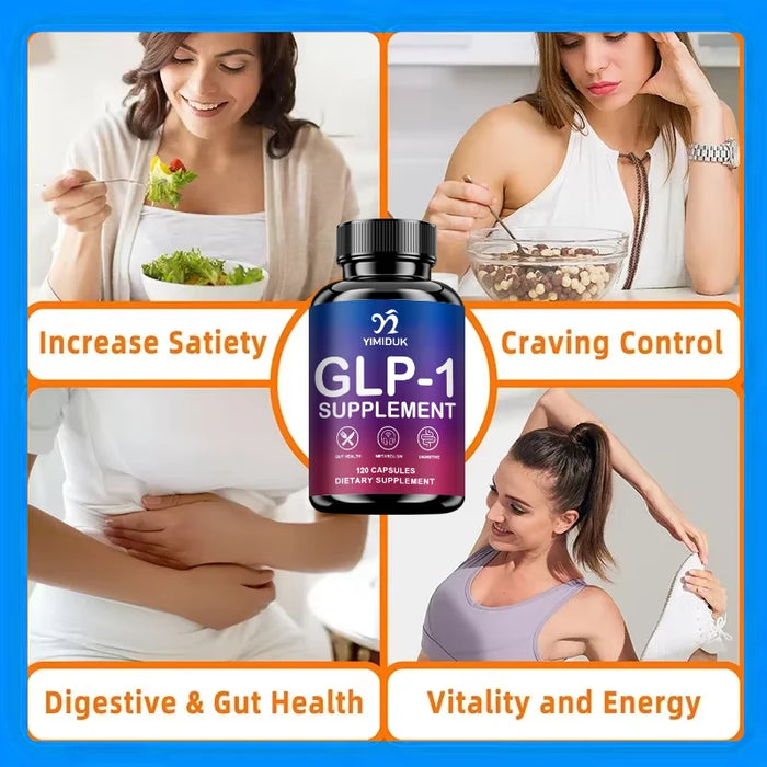 GLP-1 Supplement - Promote Metabolism, Enhance Intestinal Health, Control Appetite, Improve Immune Function, Anti-oxidationSuppl