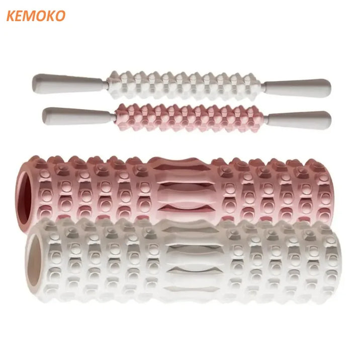 Foam Muscle Massage Rollers Density Back Foam Roller Back Pain Relief Muscle Legs Arms Recovery Yoga Fitness Training Roller
