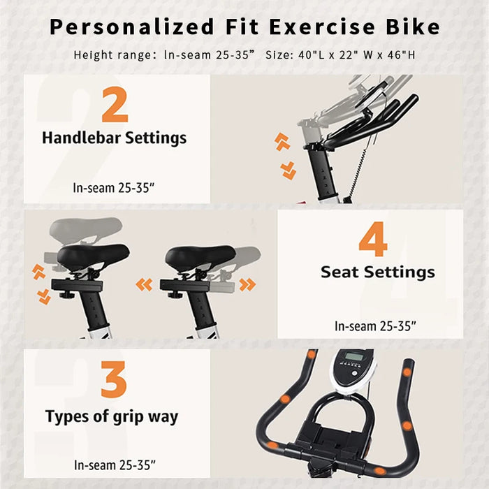 Fitness Commercial Indoor Sports Machine Gym Spin Bike