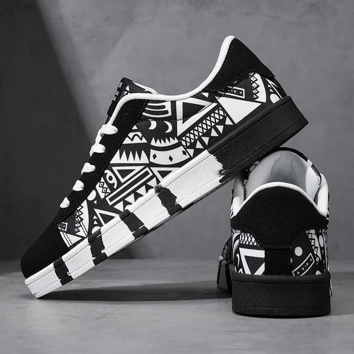 Hot Sale Fashion Red Printed Skateboarding Shoes Men Women Comfy Skater Sneakers Big Size 46 Sports Shoes Zapatos De Skateboard
