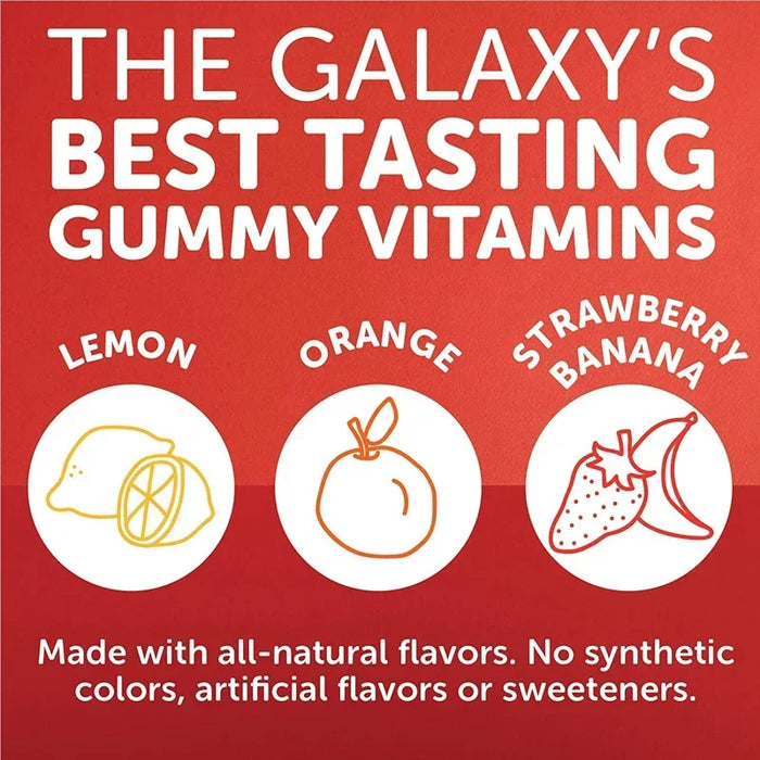Children's Multivitamin Gummies - Support Brain Health, Enhance Immunity, Improve Memory and Concentration