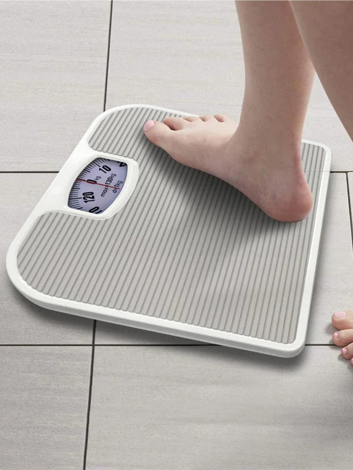 Portable Mechanical Scale Non Slip Pad Body Weight Scales Manual Spring Scale Weight Management Health Monitoring