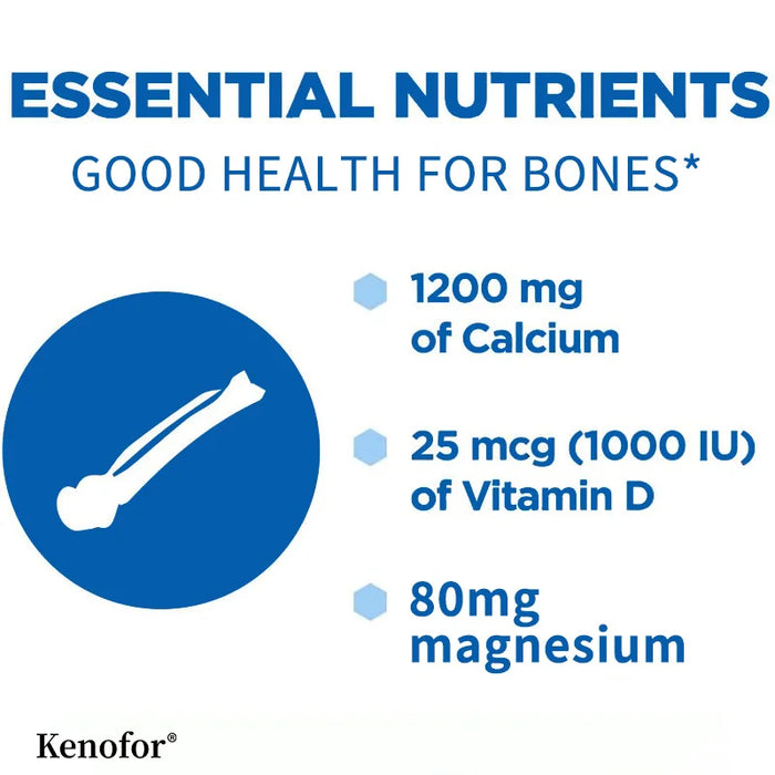 Calcium Magnesium Vitamin D3 Supplement - Supports Bones, Teeth, Muscles, Nerves, Protein Synthesis, 120 Capsules