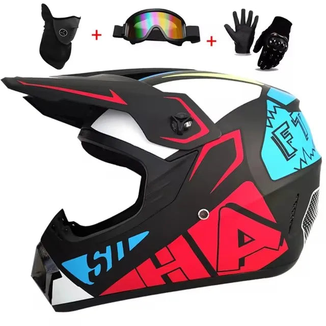 DOT Adult Female Men Helmets Motocross Kask Cross Downhill Soporte Casco Off Road Helmet Racing Classic Motorcycle Original