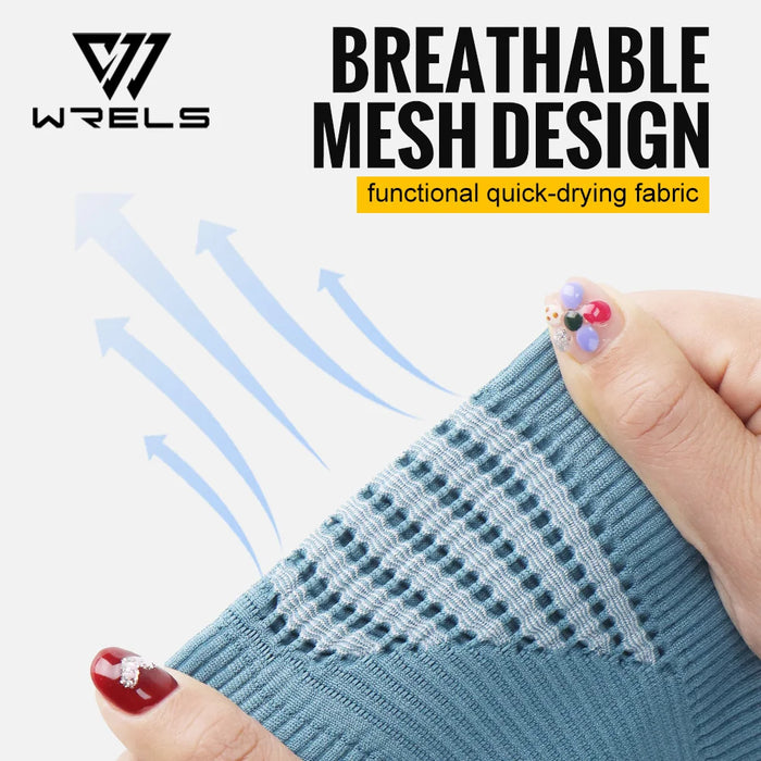 WRELS Sweatband for Men and Women Wide Sweat Band Yoga Band No-Slip Workout Headbands  Wicks Moisture Headband