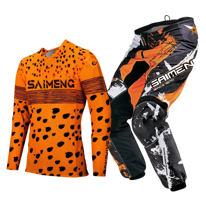 motocross gear set for kids racing suit child cross Jersey and Pant Enduro boy girl MX ATV MTB MOTO 3 4 5 6 7 8 9 10 11 years