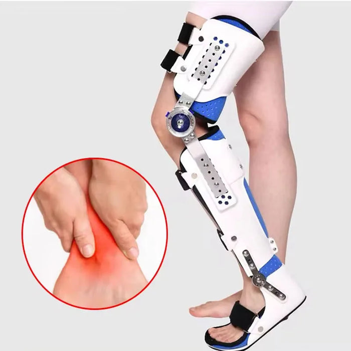 Orthopedic Knee Joint Support Joint Pain Relief Adjustable Knee Pads Leg Ankle Brace Protector Bone Orthosis Ligament