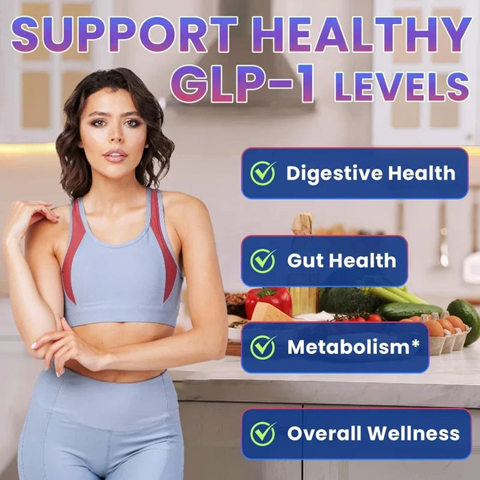 GLP-1 Supplement - Promote Metabolism, Enhance Intestinal Health, Control Appetite, Improve Immune Function, Anti-oxidationSuppl