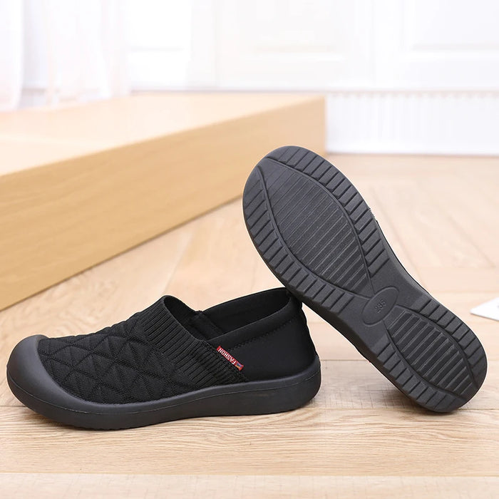 Women's casual sports shoes 2025 new multi-occasion can wear comfortable shoes light cloth home shoes