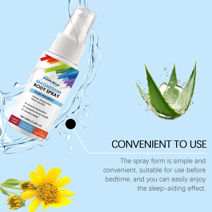South Moon Insomnia Treatment Spray Fall Asleep Relief Anxiety Decompression Better Sleeping Relax Soothes Mood Sleep Aid Spray