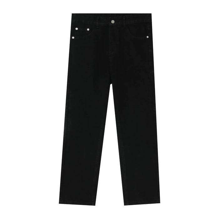 2026 Women's Fashion Basic Jeans Trendy Casual Straight-Leg Vintage Cropped Jeans Commute Shopping Vacation Wear