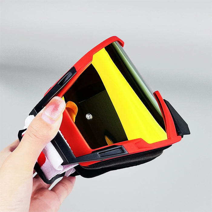 Moto Cross Goggles Windproof Breathable Motocross Cycling Helmet Scooter Goggles Dirt Bike  Accessories ﻿MX ATV