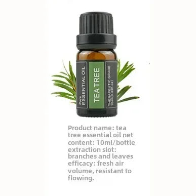 10ml Single Pack Plant Essential Oils - Thyme, Valerian, Tea Tree, Lavender, Massage & Aroma Natural Oils for Relaxation