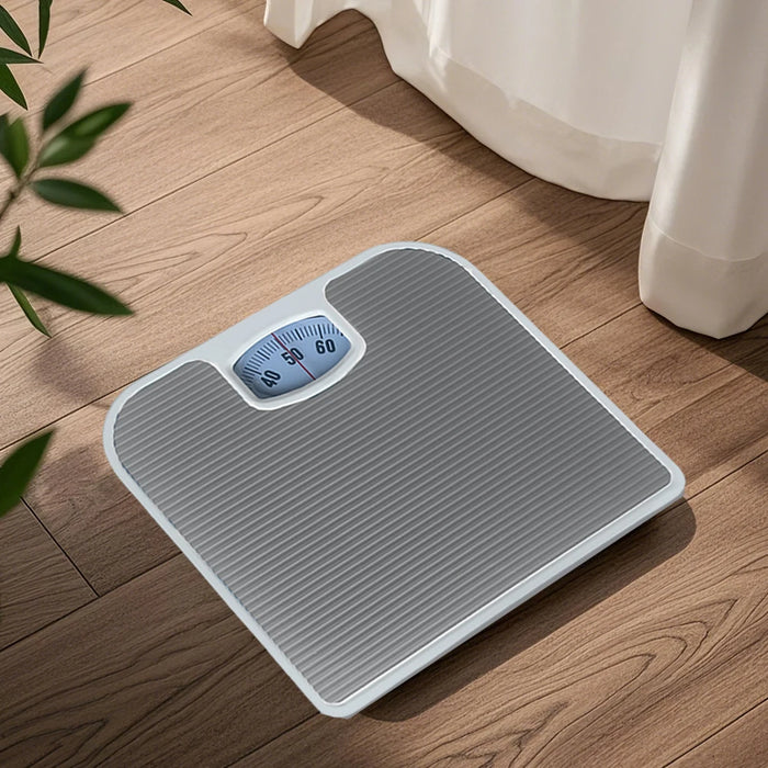 Portable Mechanical Scale Non Slip Pad Body Weight Scales Manual Spring Scale Weight Management Health Monitoring