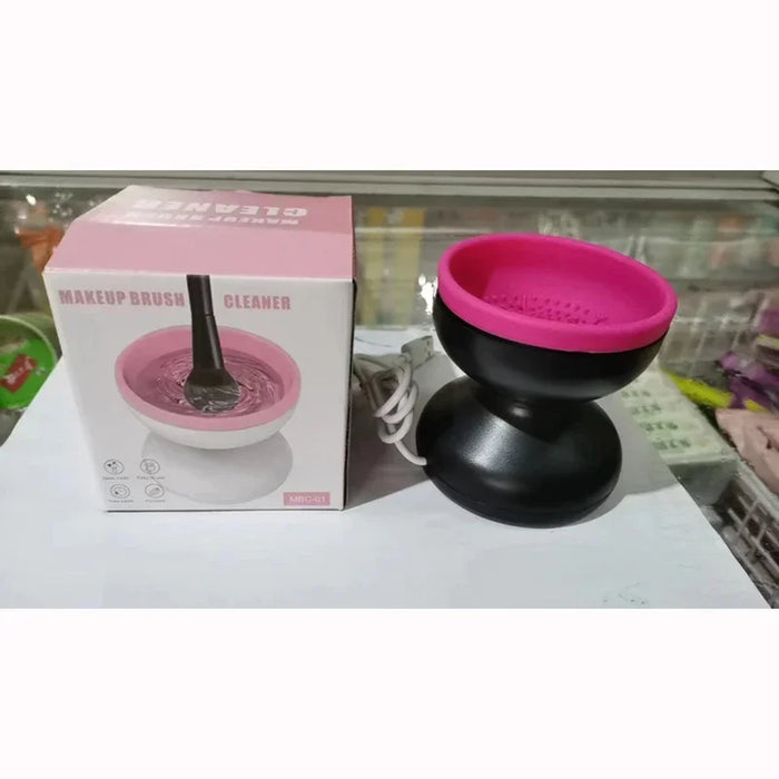 Electric Makeup Brush Cleaner Machine All Size Beauty Makeup Brush Portable Automatic Cosmetic Brushes Cleaner Tool Household