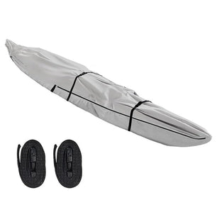 For Canoe For Kayak Full-Cover Boat Protection Dustproof Canoe Cover Water Sports Full Coverage Fishing Boat Cover