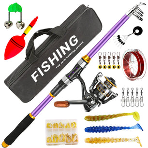 fishing gear full set of combination throwing rod far investment sea rod cross-border wholesale
