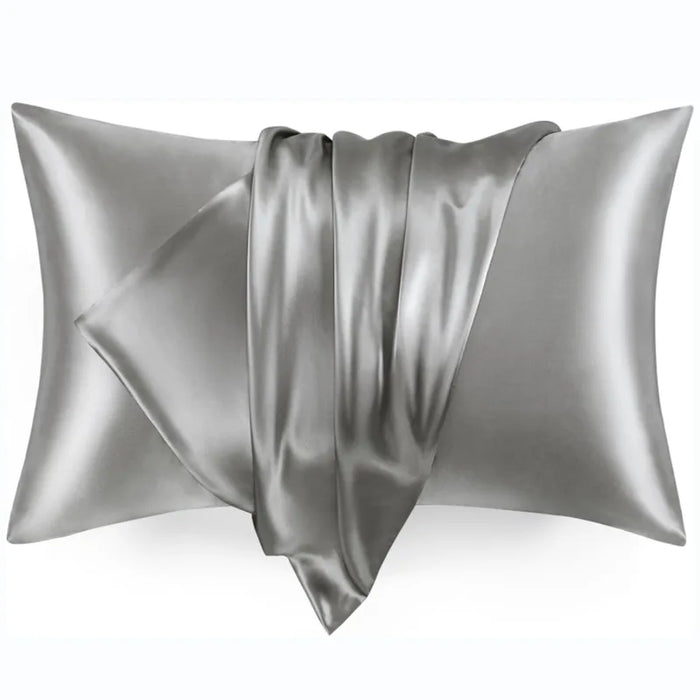 Bedsured King Size Satin Pillowcase Set of 2 - Silky Pillow Cases for Hair and Skin with Envelope Closure Gifts for Women Men