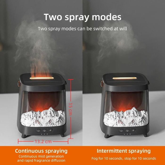Aurora Aromatherapy Machine  200ml Diffuser with Colorful  Lamp USB Ultrasonic Aromatherapy Air Humidifier Fragrance Diffu