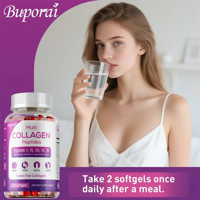 Collagen Peptides -  Anti-Aging, Reduces Wrinkles, Hair, Skin, Nails, Digestion and Joint Support, Gluten-free