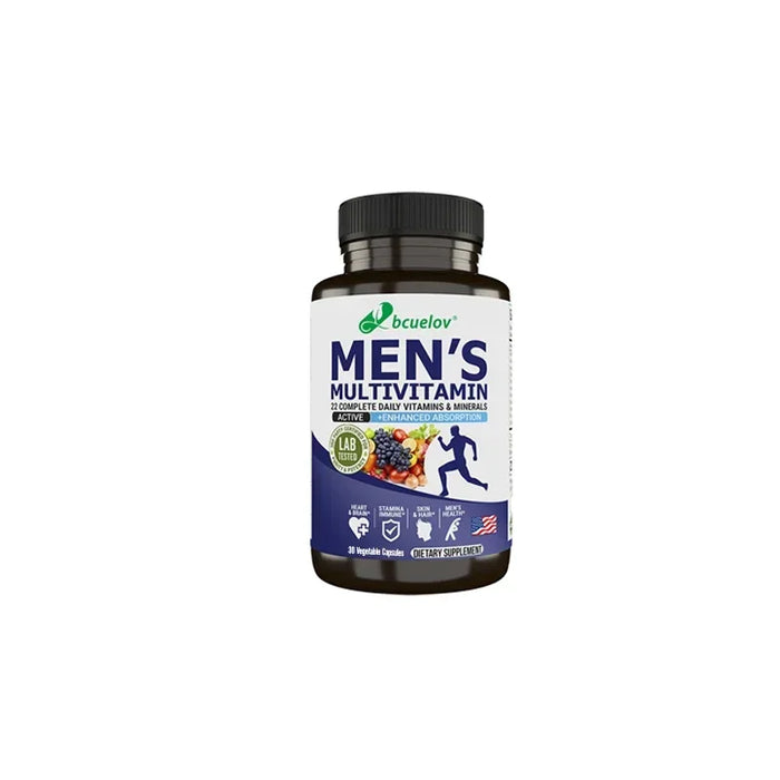 Men's Multivitamin Multimineral Supplement Vitamin ABCDEK Magnesium Calcium Zinc To Replenish Energy and Promote Overall Health