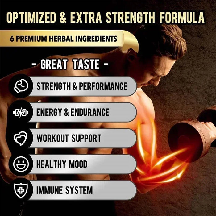 Maca Root - Super Strong Absorption, Improve Energy Levels, Athletic Performance, Improve Negative Mood, Enhance Immunity