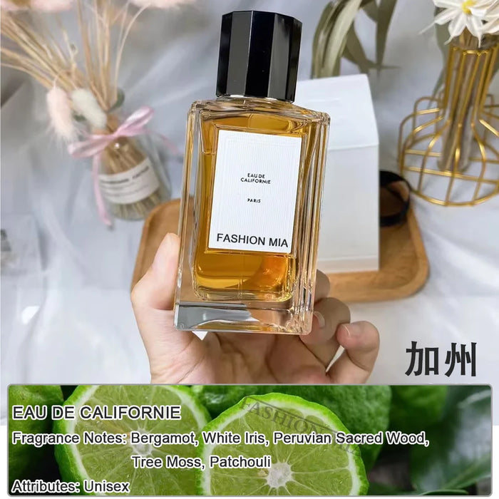 100ml Quality Brand Cologne Perfume Men Long Lasting Woody Citrus Floral Women Fragrance Body Spray Dating Perfume Gifts
