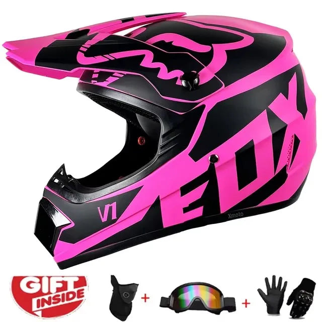 DOT Adult Female Men Helmets Motocross Kask Cross Downhill Soporte Casco Off Road Helmet Racing Classic Motorcycle Original