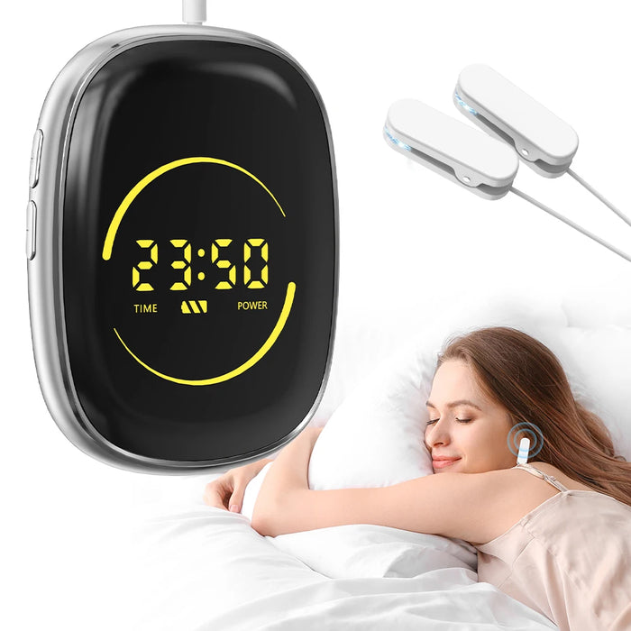 CES Sleeping Aid Device for Insomnia Ear Clip Relieve Anxiety Depression Microcurrent Pulse Hypnosis Device Relaxation Treatment
