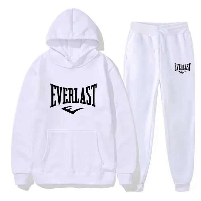 Men's  Sportswear Fitness Gym Clothing Running Set Sportswear Straps Autumn_Winter Hoodie Set New Style clothes for men