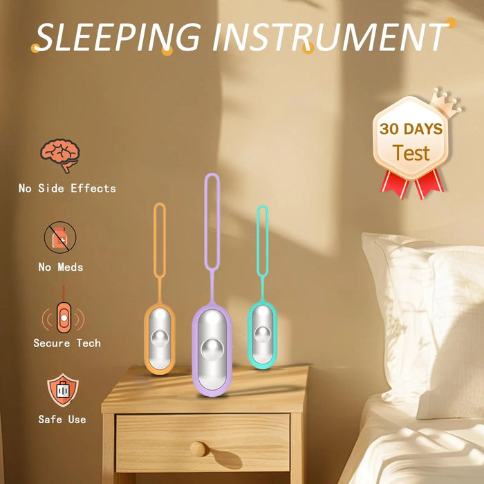 Sleep Device Compact Sleep Device Handheld Relaxation Device Massage Improved Sleeping Mood and Focus Attention Portable Device