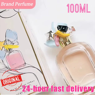 100ML High-quality Women's Perfume With A Sweet Floral Almond Milky And Woody Base Suitable For Daily Commutes And Dates