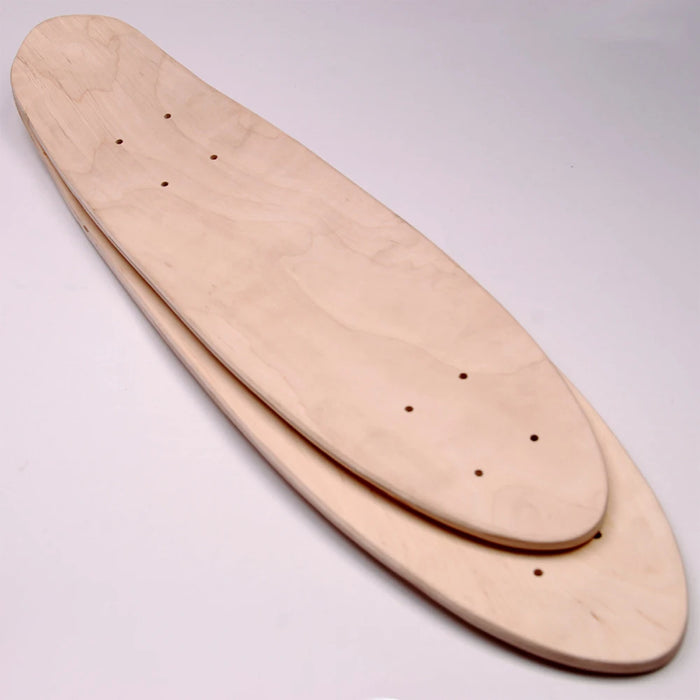 24/27 Inch 7 Layer DIY Skateboard Deck Maples Big Fish Board With High Quality For Teen Adults Maple Skate Board
