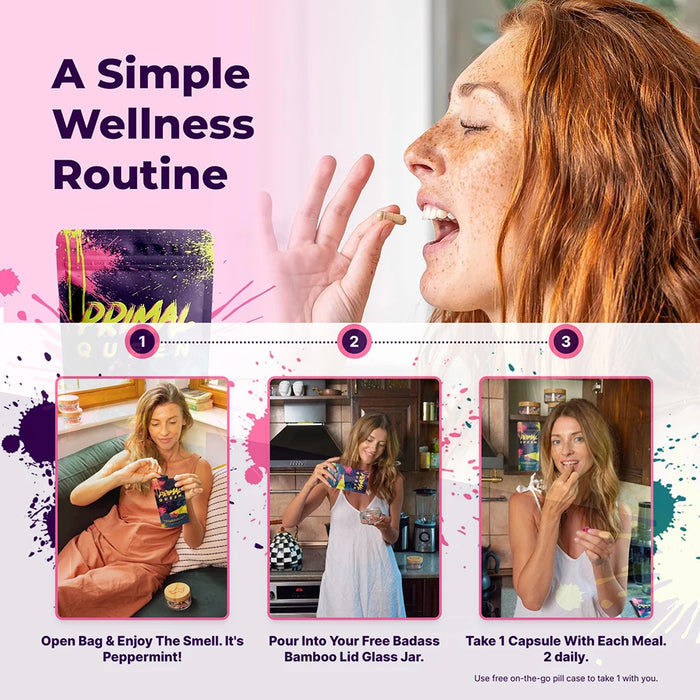 Primal Grass Fed Beef Organ Supplement for Women, Balance Hormones, Better Energy, Mood, & Libido Improve Menstruation
