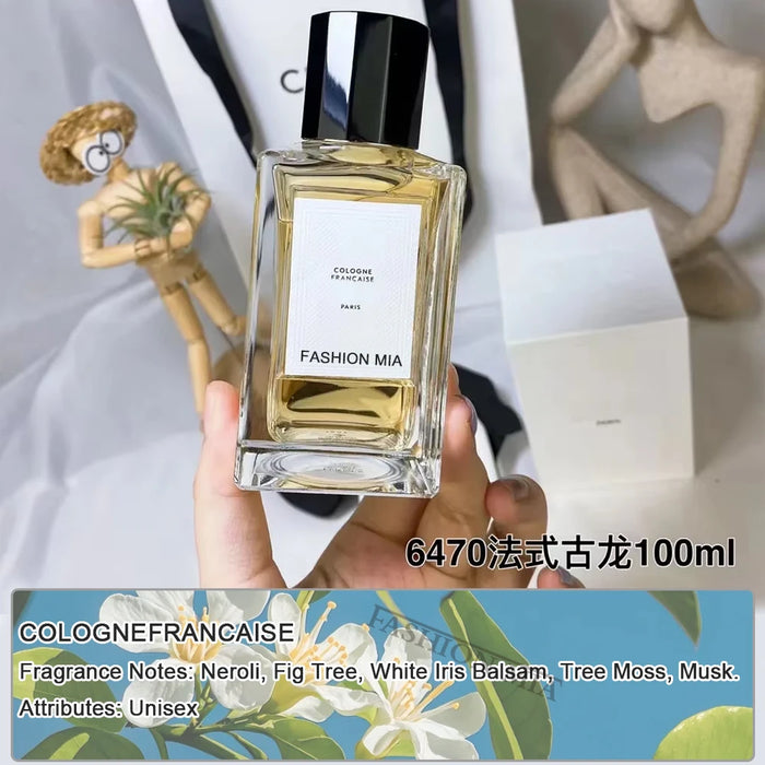 100ml Quality Brand Cologne Perfume Men Long Lasting Woody Citrus Floral Women Fragrance Body Spray Dating Perfume Gifts