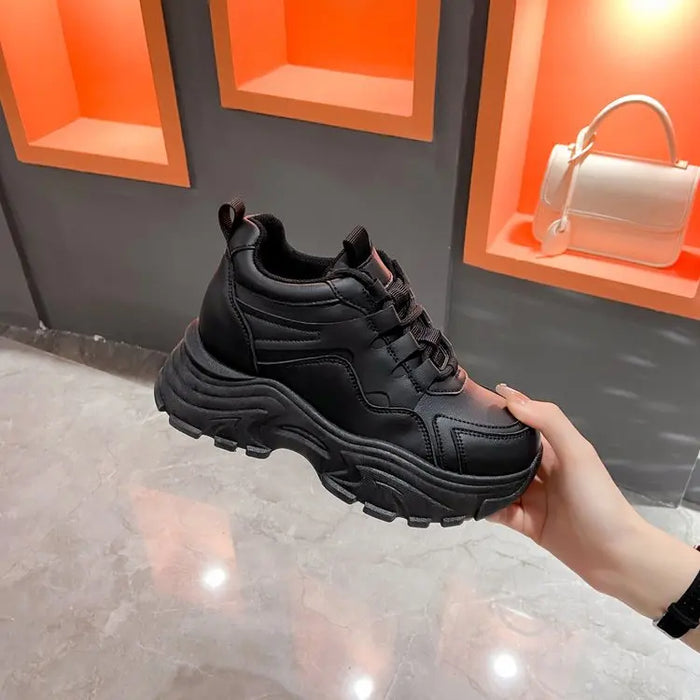 Women's Casual Sports Shoes -Elegant for All Seasons ,lightweight Comfortable Platform Sneaker,white Shoe All-match