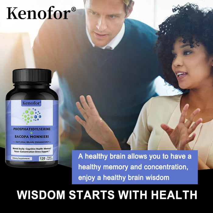 Phosphatidylserine,brain Health Supplement,supports Healthy Thinking and Cognitive Function,Enhances Memory,Enhances Creativity