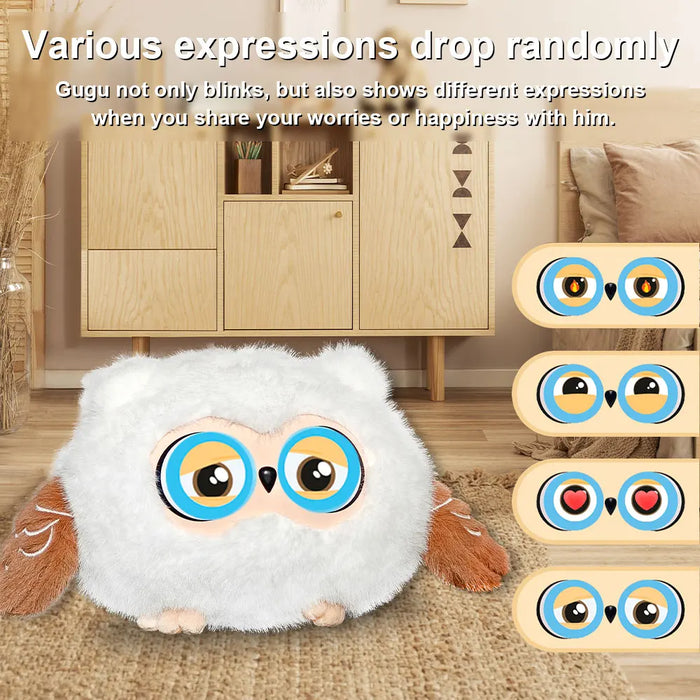 Tuya AI Plush Toy W/Smart Voice&LED Eyes,Interactive Companion for Kid/Adult‌Gift-ReadyRechargeable E-Pet open up smart life
