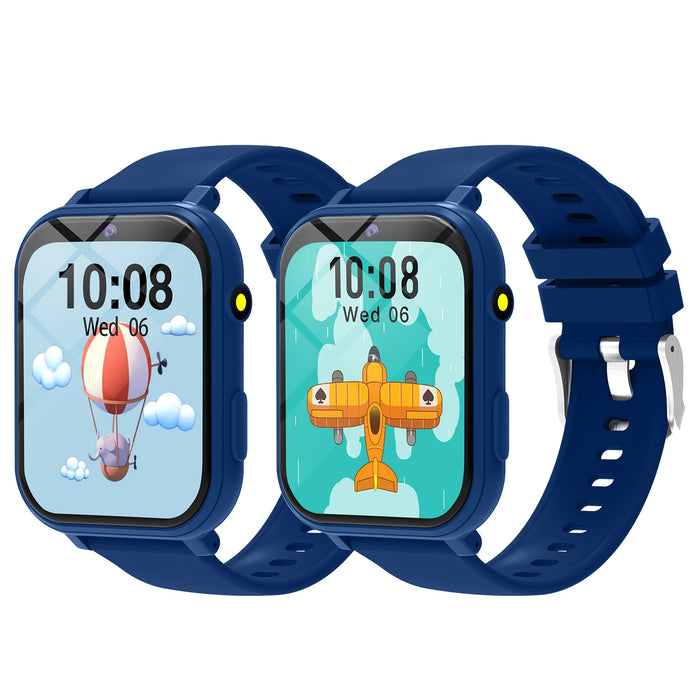 New Kids Smartwatch Games HD Front Camera Sleep Monitoring Flashlight Electronics Touch Screen Alarm Calculator Gift Boys Girls
