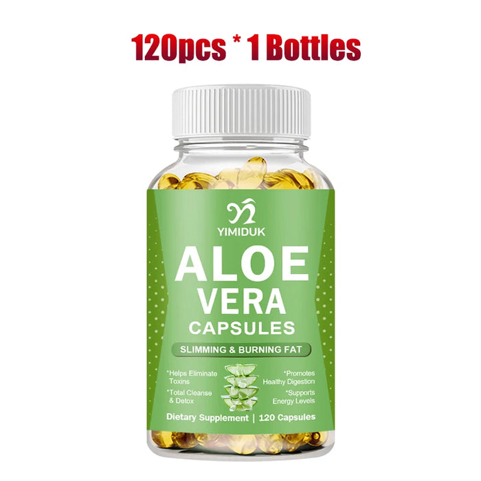 Natural Herbal Aloe Vera Supplement, for Promotes Digestive Regularity & Gut Health, Joint Comfort & Function, Gluten Free
