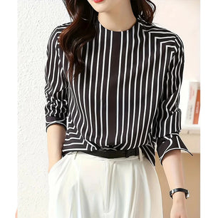 Fashion elegant Women Blouses New Spring office ladies bottoming shirts Blusas Mujer Long Sleeve Tops
