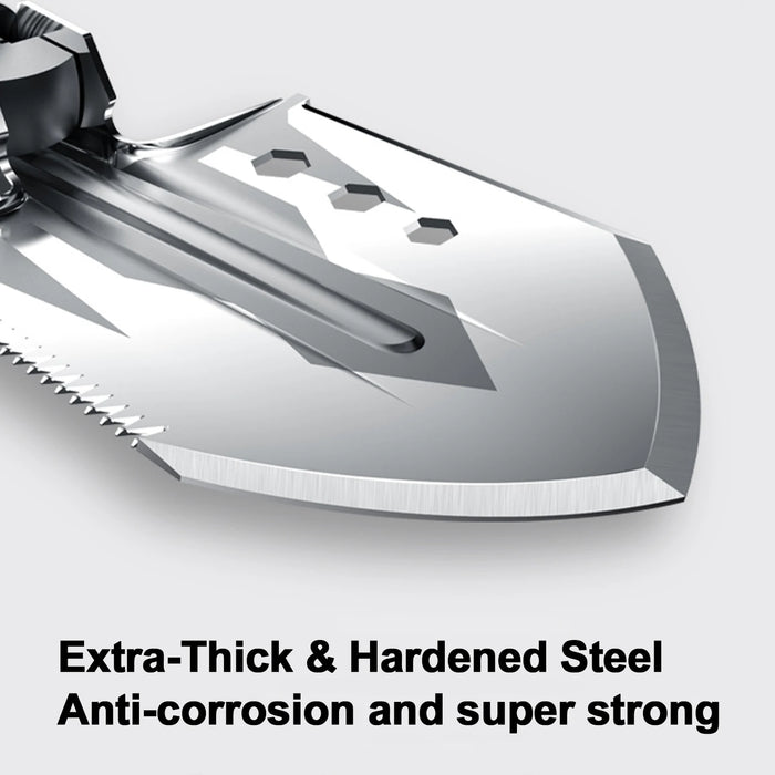 Folding Camping Shovel Outdoor Multitool Survival Equipment for Hiking Hunting Gardening Emergency multi tool shovel