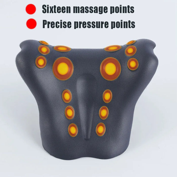 Cervical Massage Pillow Gravity Shiatsu Cervical Massage Pillow Neck & Shoulder Stretch Neck Relaxation